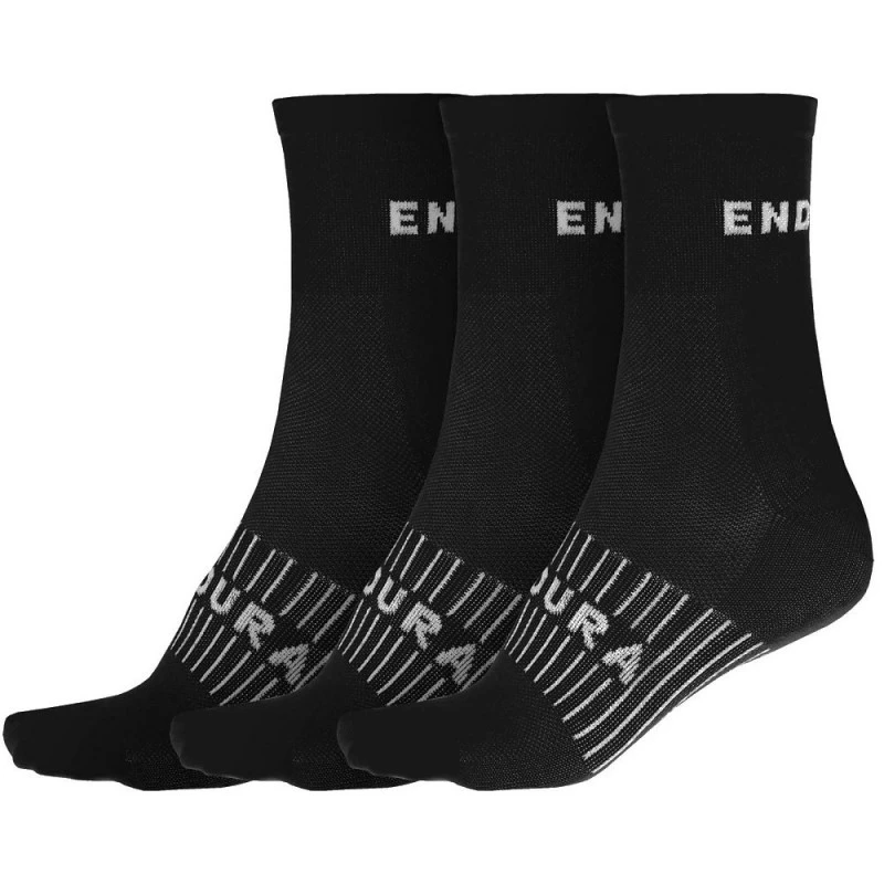 Endura Coolmax Race Chausettes 3Pack 3 Endura Coolmax Race Chausettes 3Pack